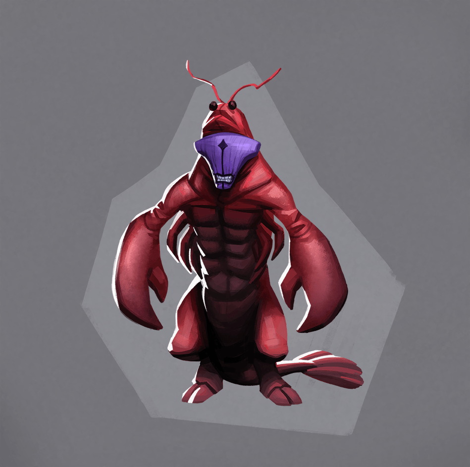 Faceless Lobster