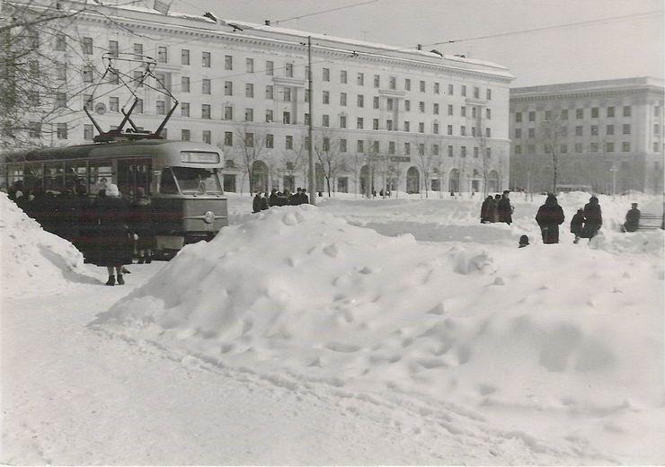 Самарская площадь, март 1963 года