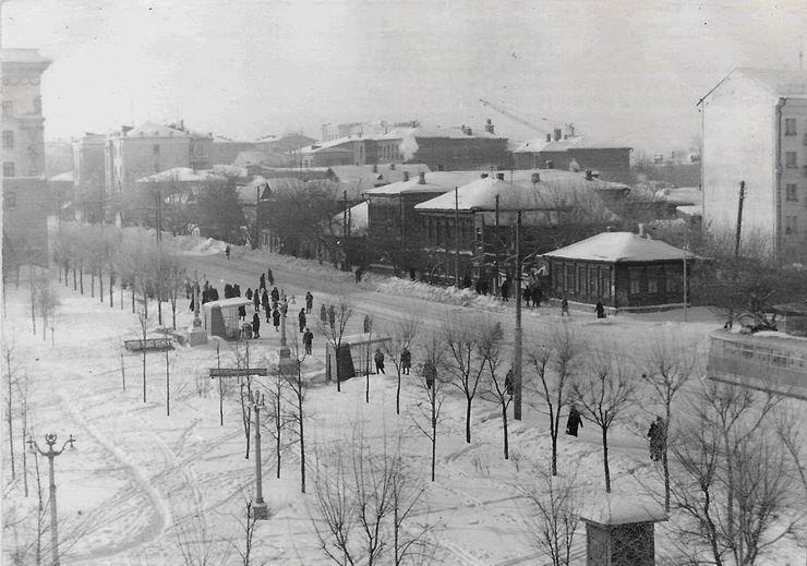 Самарская площадь, январь 1964 года