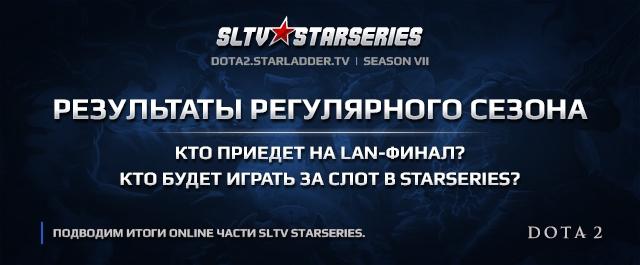 StarLadder Star Series Season VII: результаты группового этапа