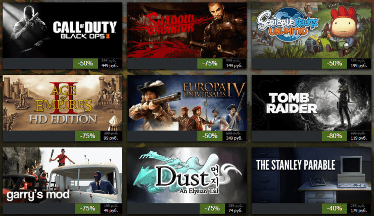 Осенняя распродажа Steam 2013: день шестой